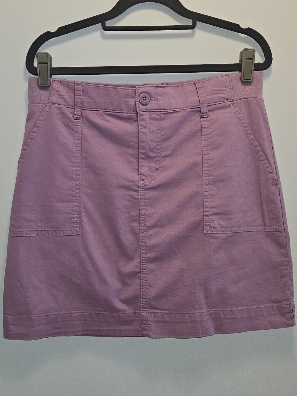 Lee Purple/LavenderSkort Women's Size 8 Medium Mesh Lined Utility Skirt